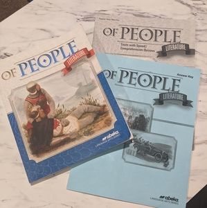 Abeka 7th grade of people literature books